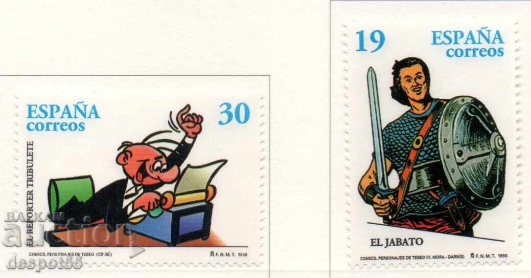 1996. Spain. Comic Book Heroes