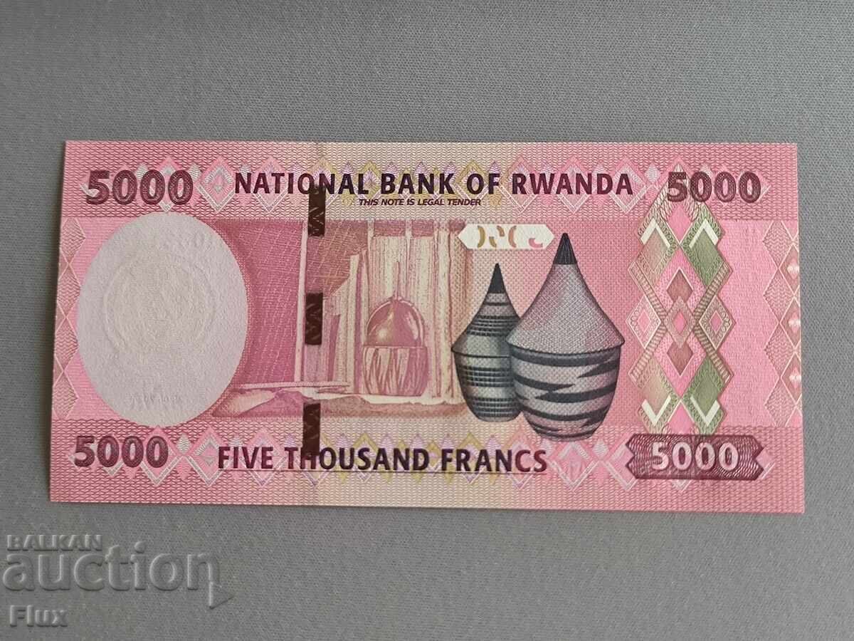 Banknote - Rwanda - 5000 francs UNC | 2024 Banknote - Rwanda - 5000 francs UNC | 2024