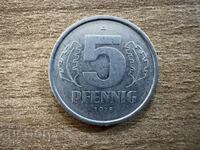 ГДР - 5 пфенига (1978)