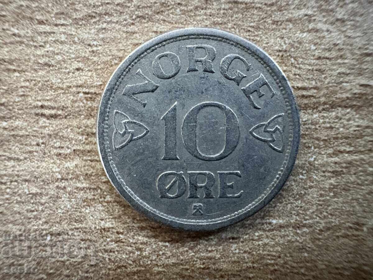 Norway - 10 øre (1954) Norway - 10 øre (1954)