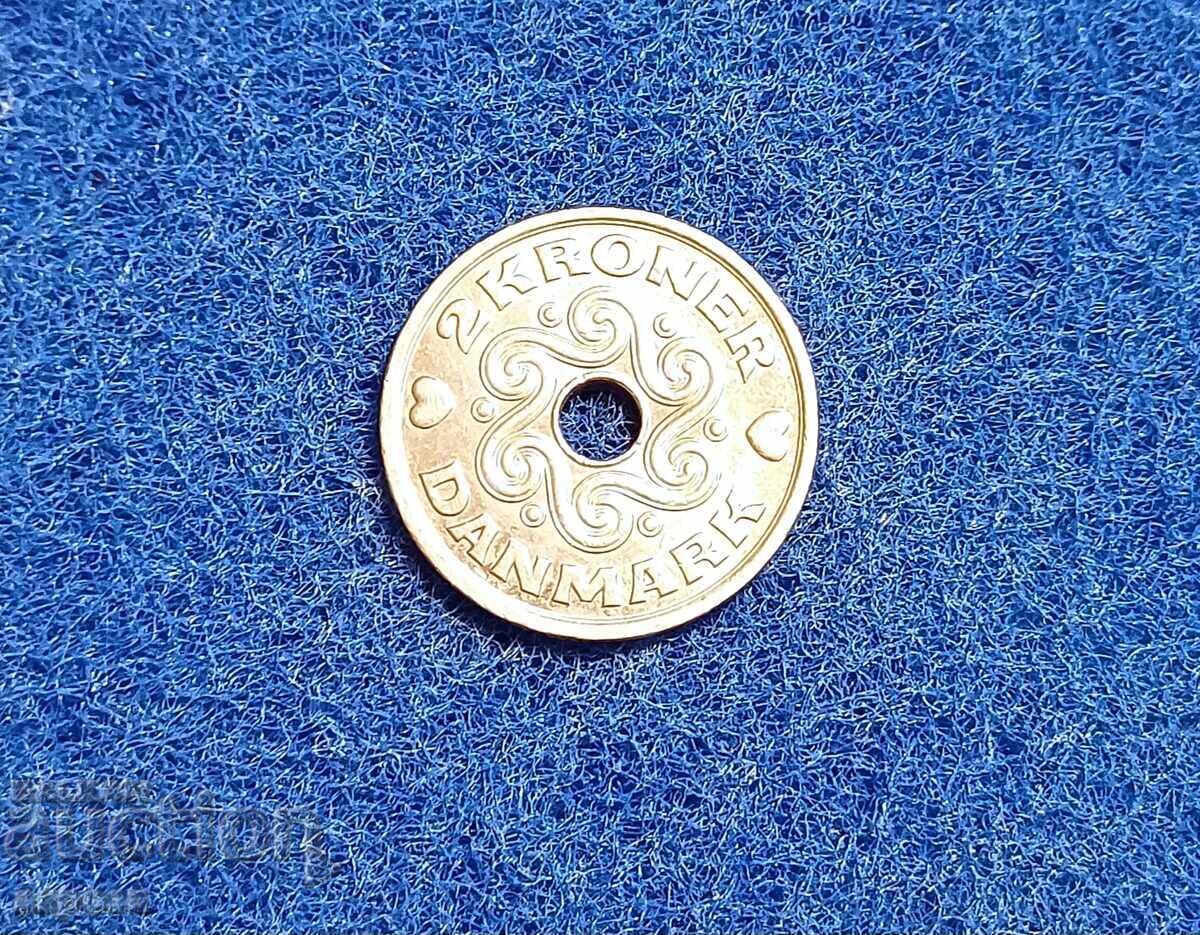 2 κορώνες Δανίας 2000 ακυκλοφόρητες 2 κορώνες Δανίας 2000 ακυκλοφόρητες