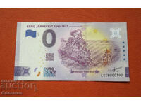 0 евро / 0 euro • EERO JARNEFELT 1863-1937 • Сув-на банкнота