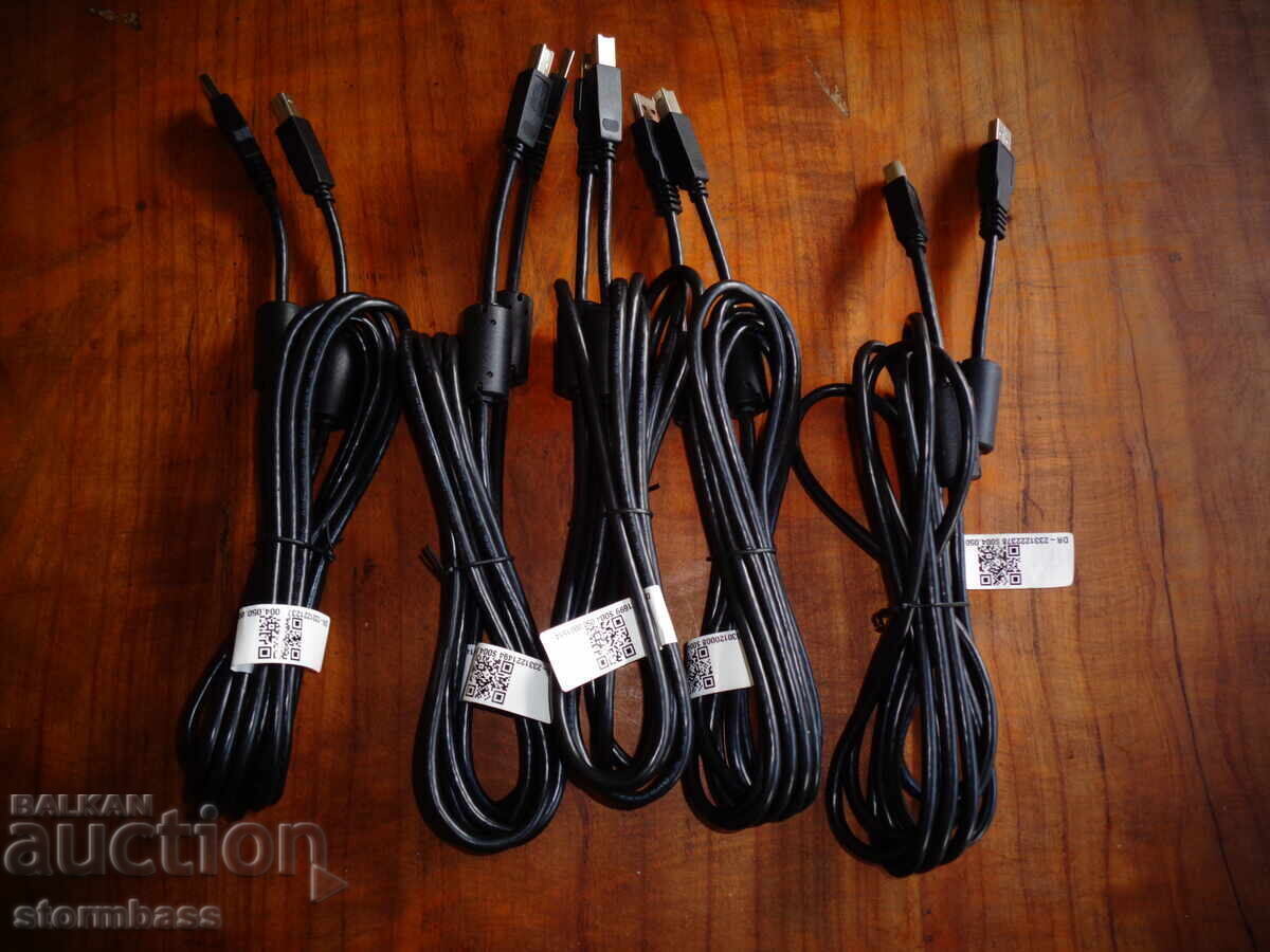 Cablu USB-A la USB-B pentru imprimantă Cablu USB-A la USB-B pentru imprimantă