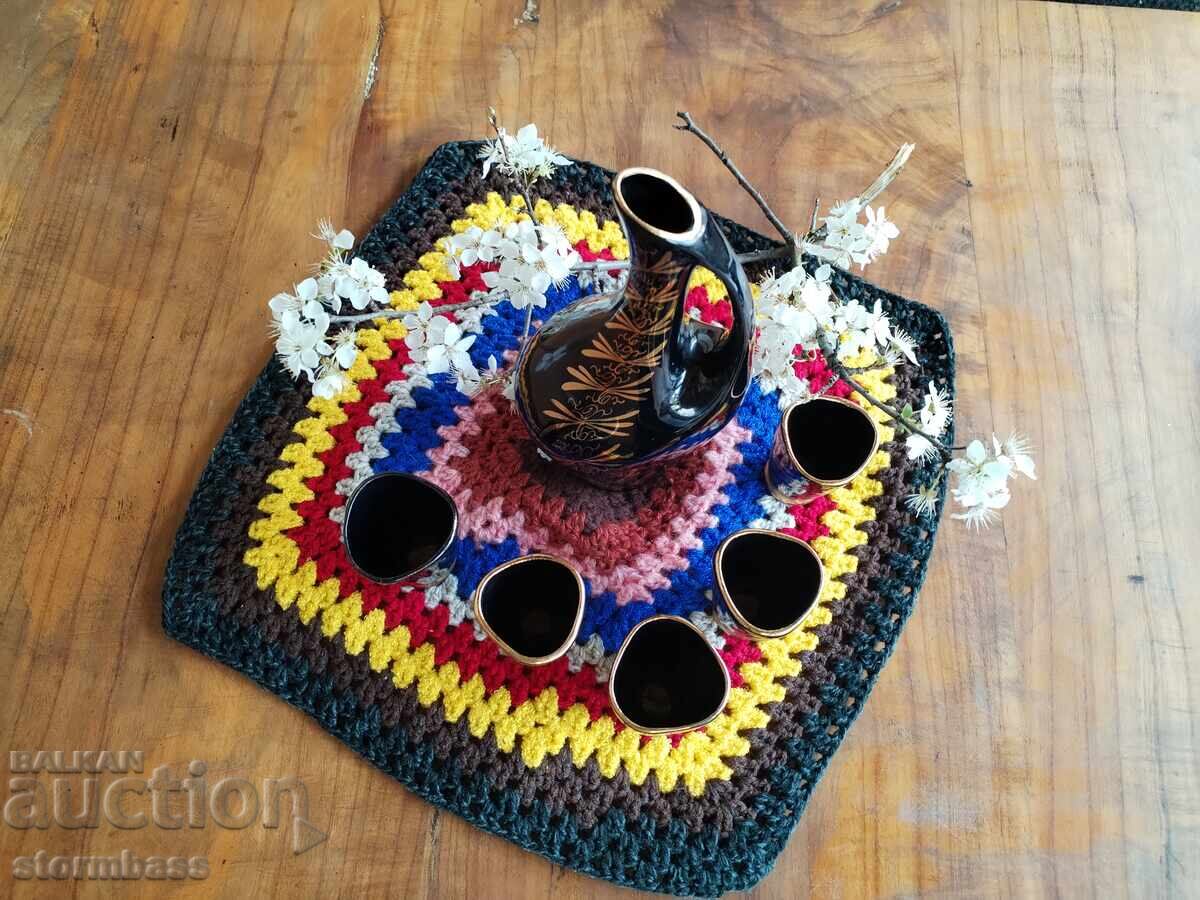 Σερβίς για ρακή με κανάτα και 5 ποτήρια - 5