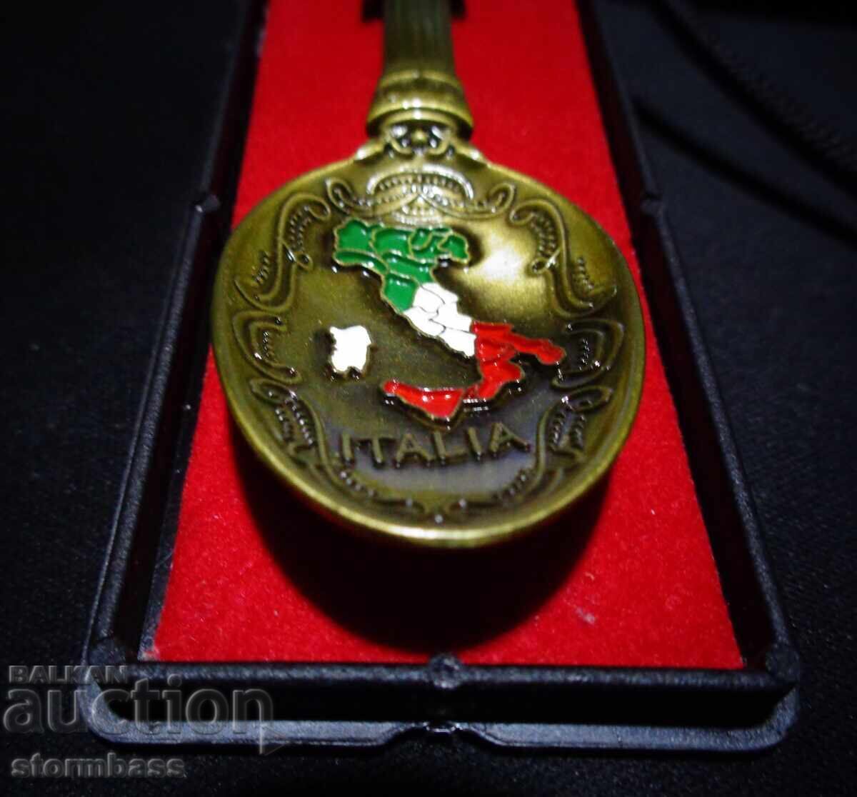 Δημοπρασία Συλλεκτικό κουταλάκι τσέπης σταχτοδοχείο