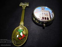 Linguriță de colecție scrumieră de buzunar