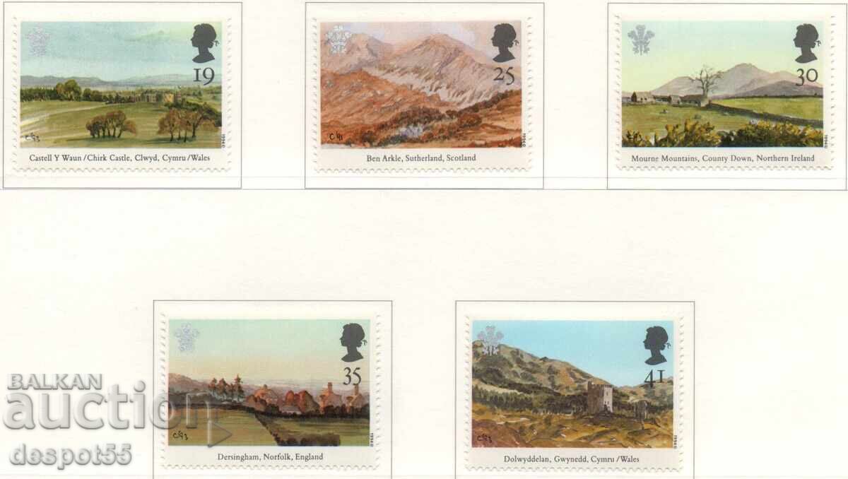 1994 Великобритания. 25 г. от Награждаване на принца на Уелс