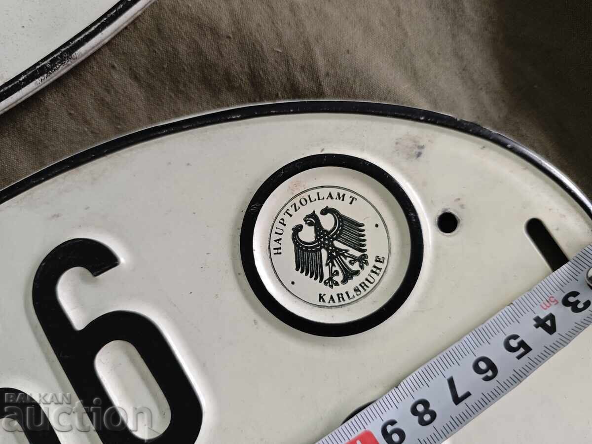 German license plate - 5