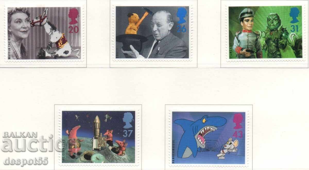 1996. Marea Britanie. Programe de televiziune pentru copii britanice