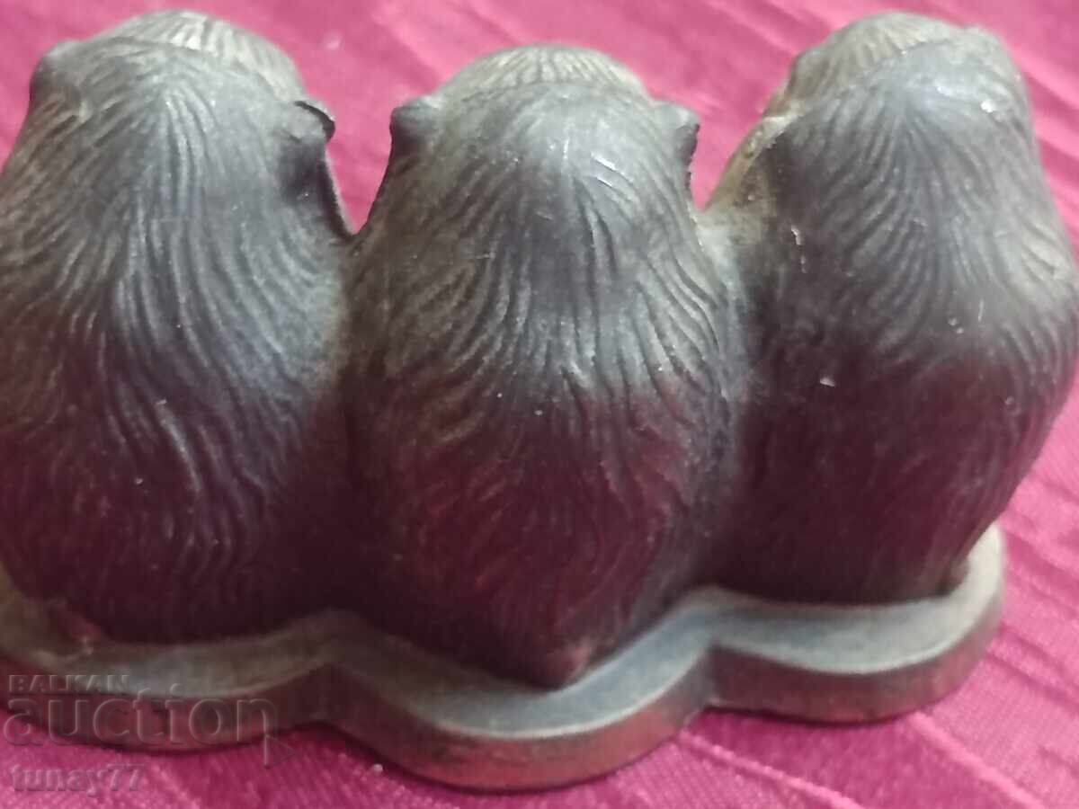 Аукцион НЕ ЗНАМ, НЕ ЧУХ, НЕ ВИДЯХ СТАРА ФИГУРА - ЧУГУН  или Мед