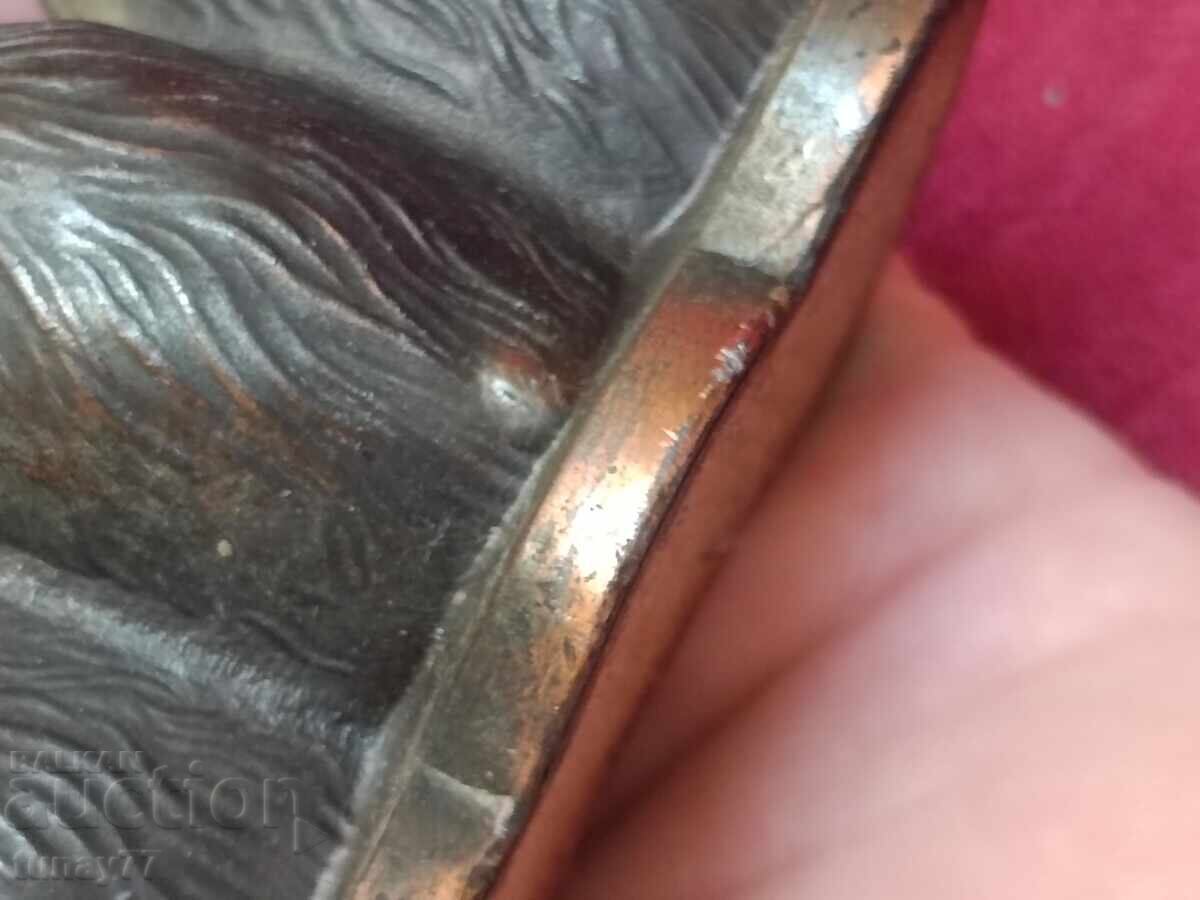 Доставка на НЕ ЗНАМ, НЕ ЧУХ, НЕ ВИДЯХ СТАРА ФИГУРА - ЧУГУН  или Мед