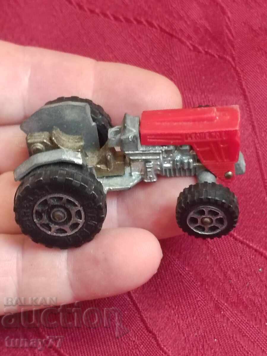 Politoys: Small tractor red/silver - 5