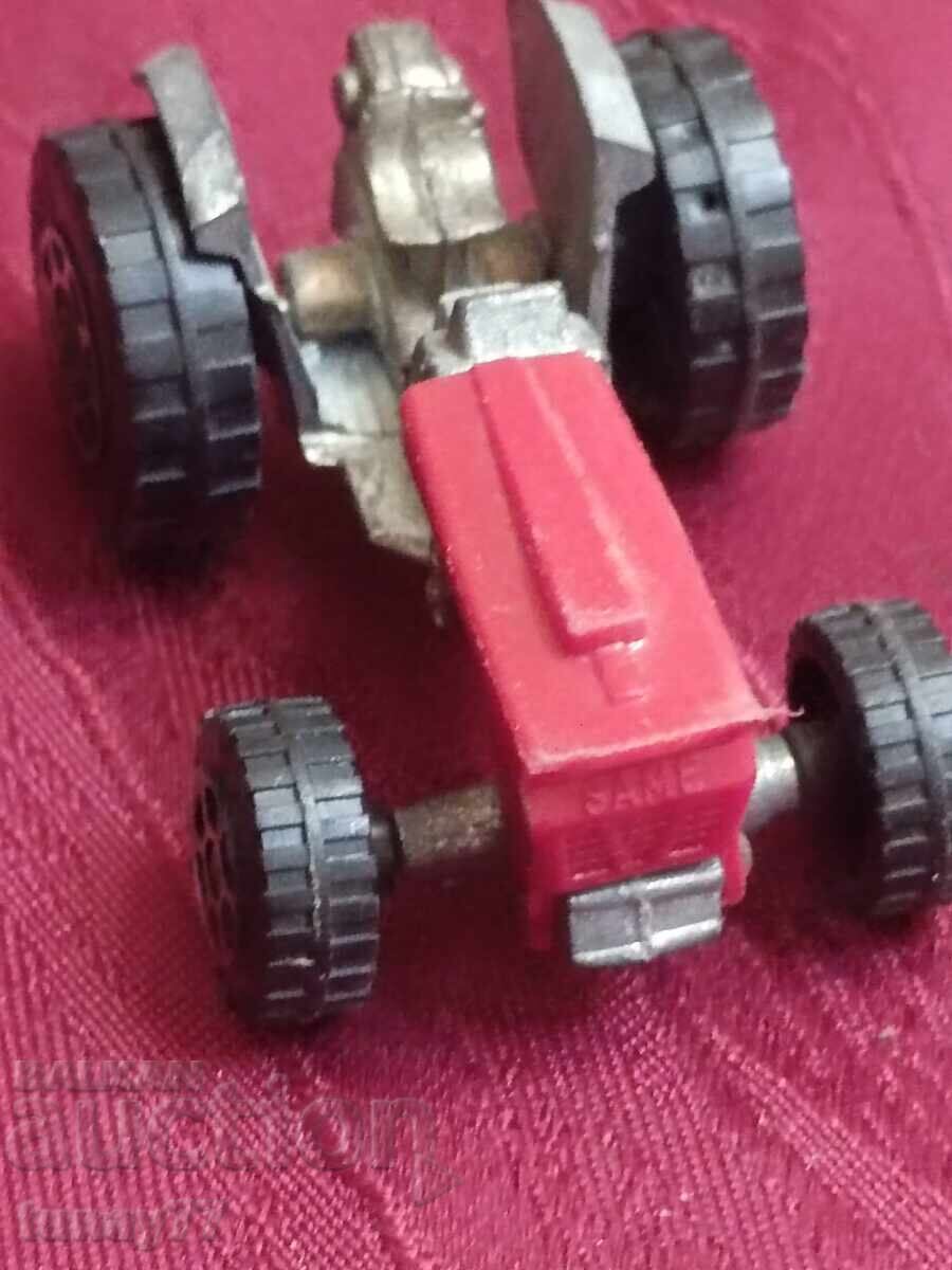 Politoys: Small tractor red/silver - 6