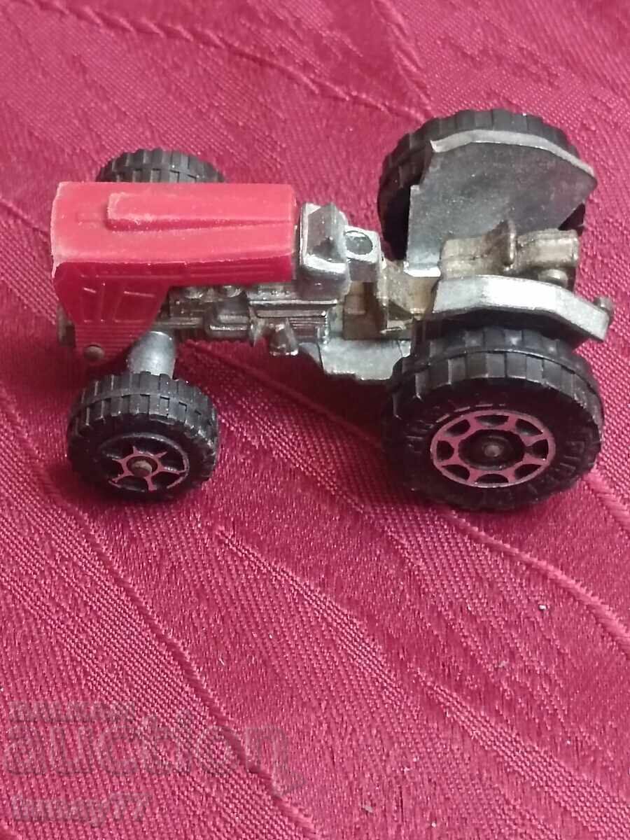 Politoys: Small tractor red/silver