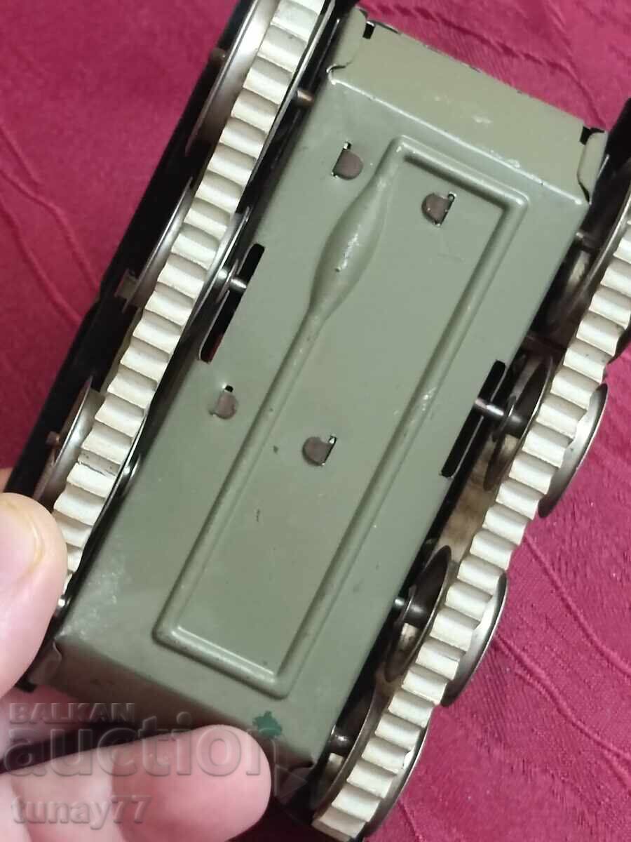 Rară cărucioară metalică Tanc - 7
