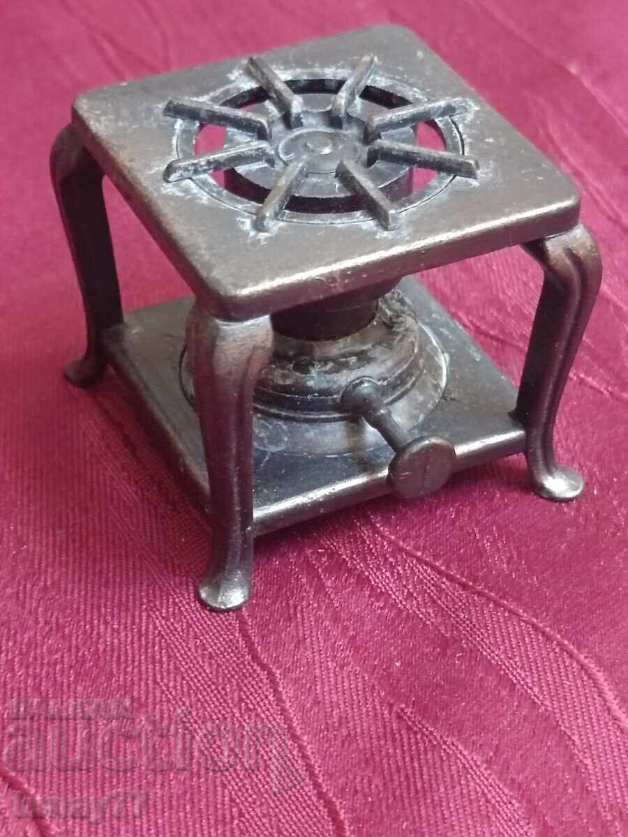 Rare metal pencil sharpener with markings - 6