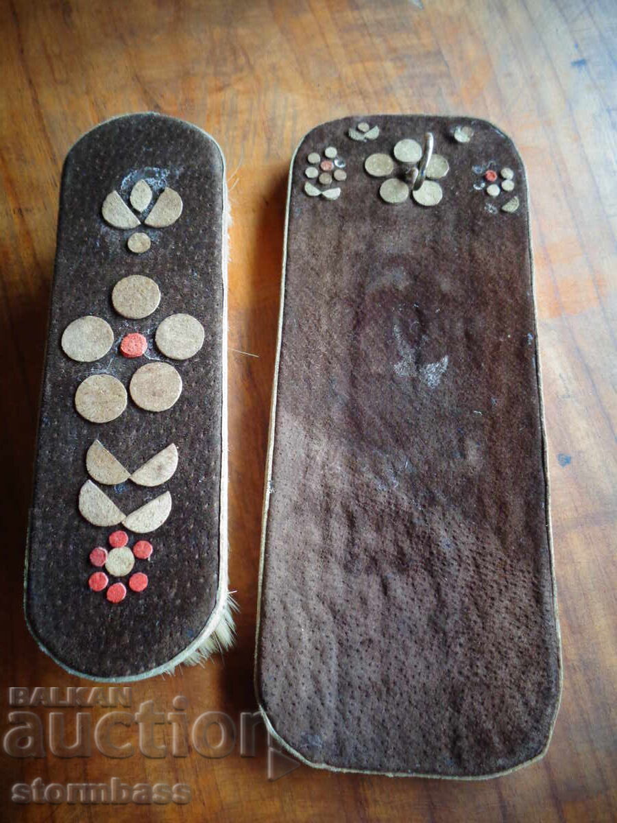 Παλιά βελούδινη βούρτσα Σοβιετικής εποχής - 5