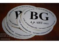 LOT autocolant auto BG