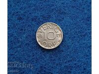 1977 Sweden Uncirculated 10 Öre