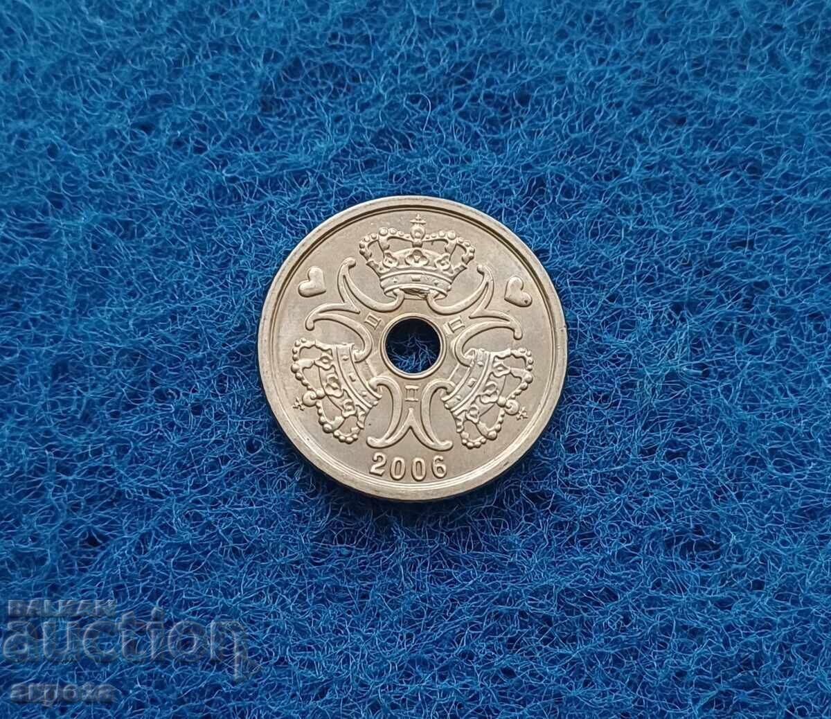 Licitație 1 coroană Danemarca 2006 necirculată