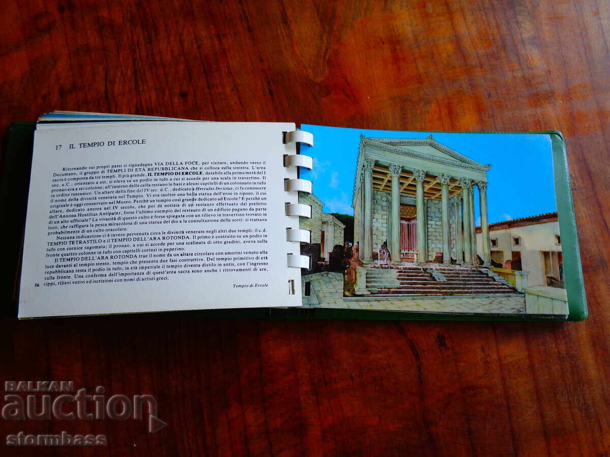 Delivery of Ostia Antica Guidebook