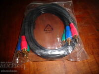 Cablu audio video RCA RGB