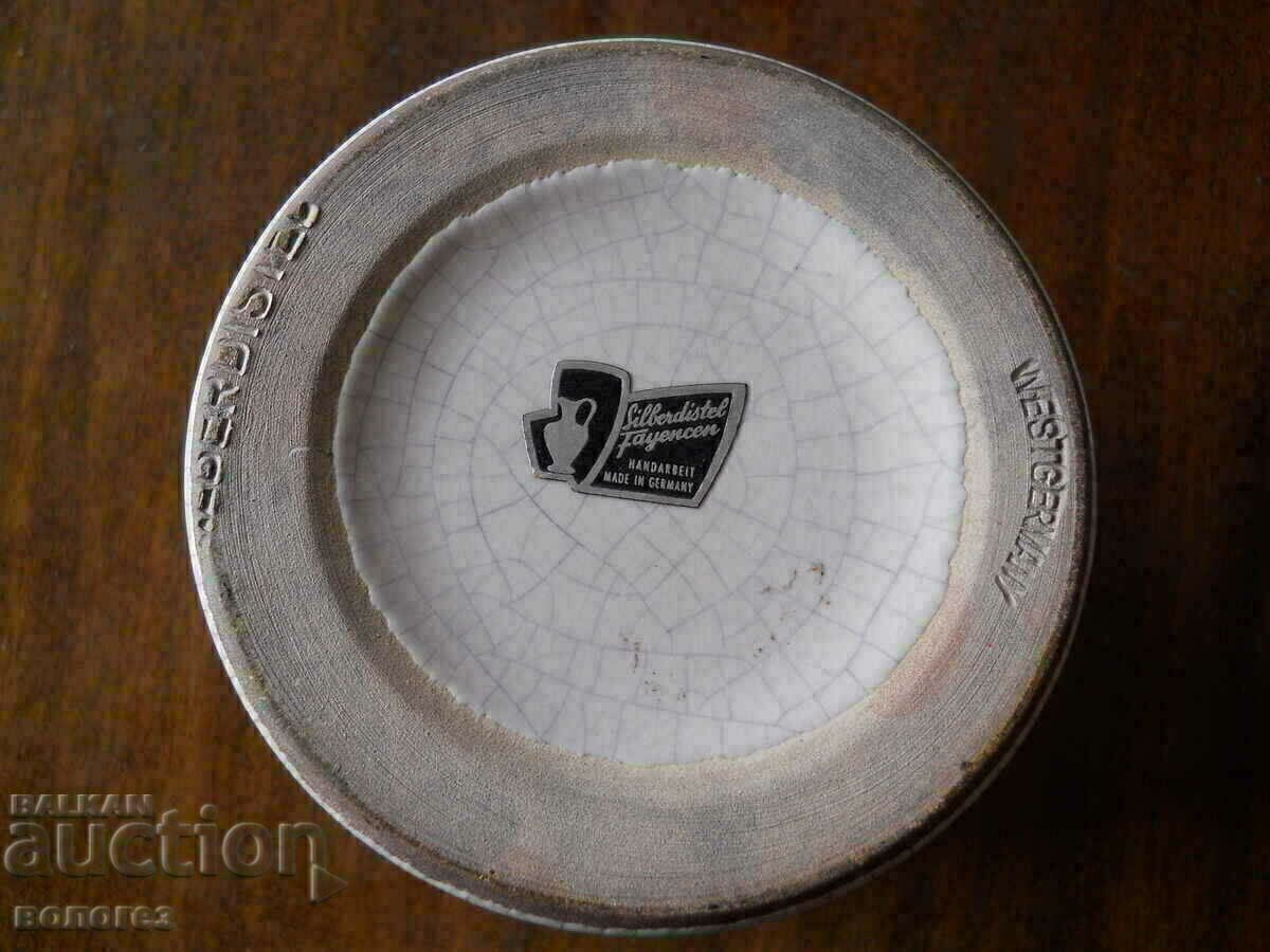 Borcan pentru cafea cu capac (porțelan biscuit) - Germania - 6 Borcan pentru cafea cu capac (porțelan biscuit) - Germania - 6