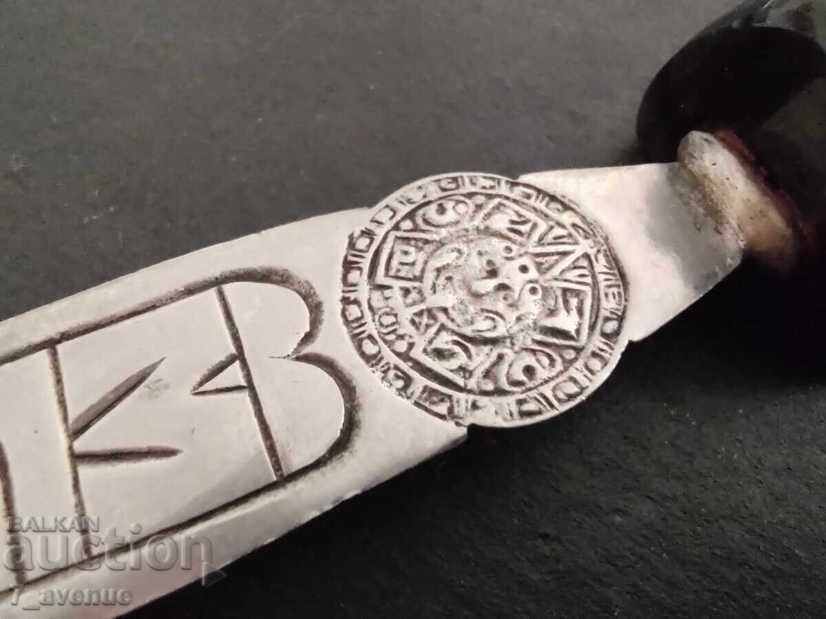 Cuțit de scris din argint, Argint 925, Mexic, 10.08.2025 cu preț 299.00 BGN | € 152.88