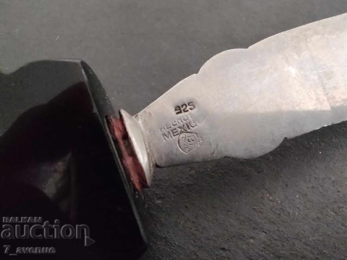 Доставка на AN Сребърен Нож за писма, Сребро 925, Мексико,,10.08.2025 Доставка на AN Сребърен Нож за писма, Сребро 925, Мексико,,10.08.2025