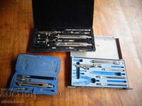 LOT 3 instrumente vechi rusești de desen