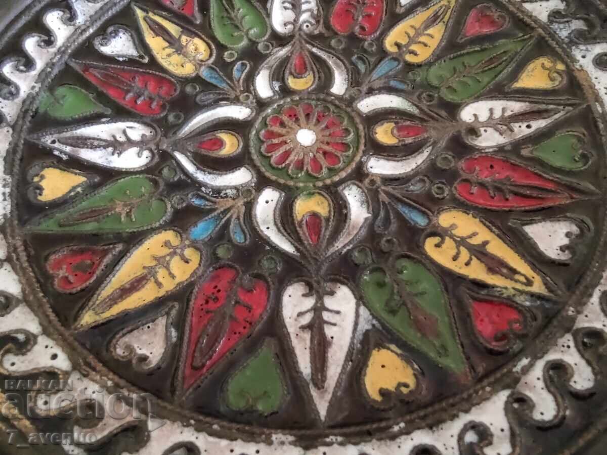 Delivery of Decoration, metal plate with enamel, 10.08.2025