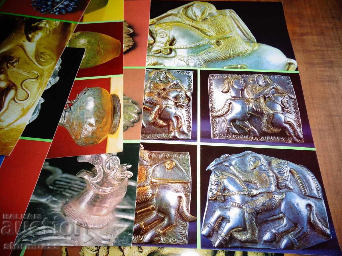 LOT 10 sheets with antique items LOT 10 sheets with antique items