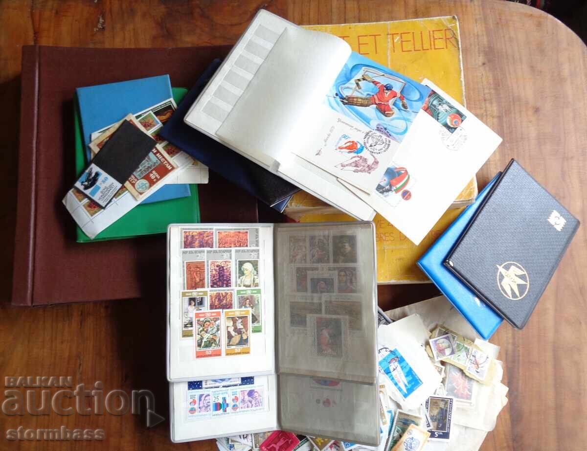 LOT de timbre, clasoare, albume, cataloage - 6