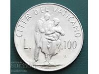 Vatican. 100 Lire 1982. Family. UNC