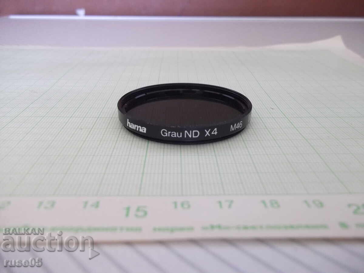 Delivery of Hama "Grau NDX4 (IV)" Filter