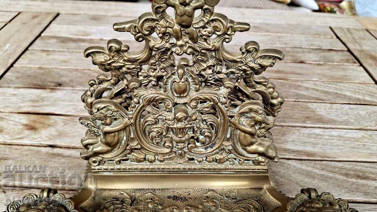 Licitație Calimară franceză din bronz Licitație Calimară franceză din bronz