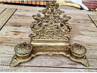 Γαλλικό μελανοδοχείο μπρούτζινο