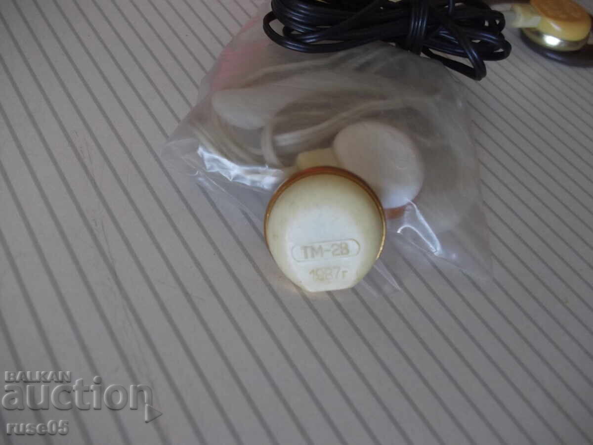 Auction Lot of 3 audio headphones "TM-2V" from the USSR Auction Lot of 3 audio headphones "TM-2V" from the USSR