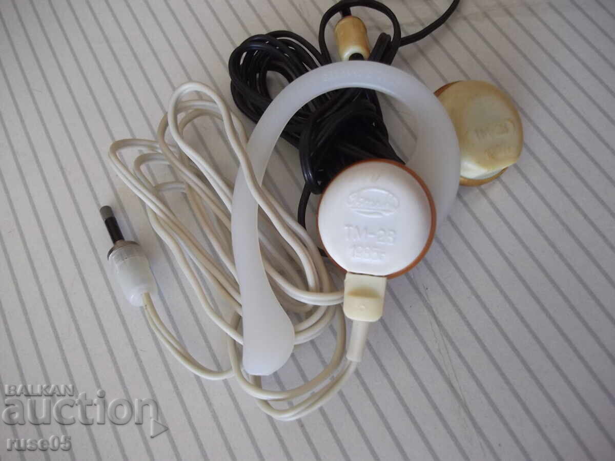 Lot of 3 audio headphones "TM-2V" from the USSR - 5 Lot of 3 audio headphones "TM-2V" from the USSR - 5