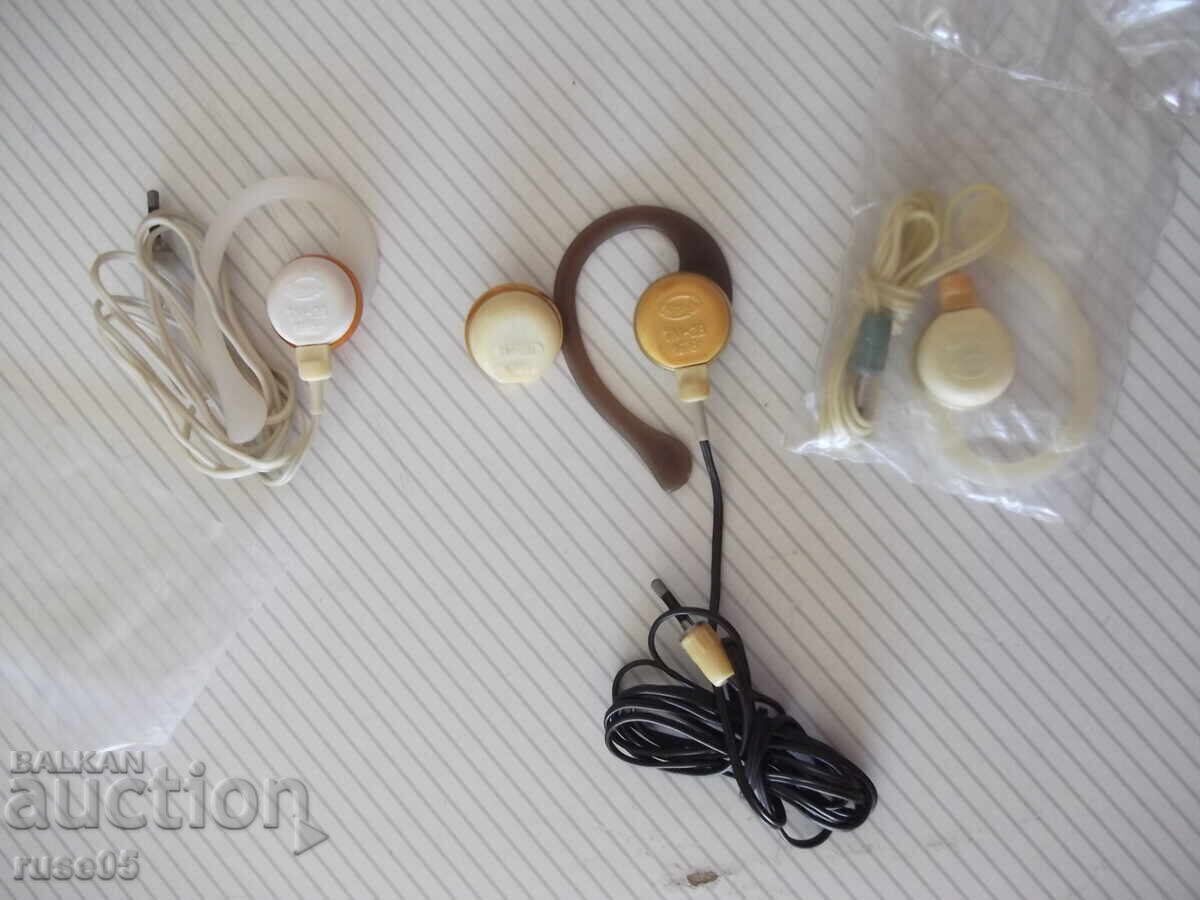 Lot of 3 audio headphones "TM-2V" from the USSR - 7 Lot of 3 audio headphones "TM-2V" from the USSR - 7
