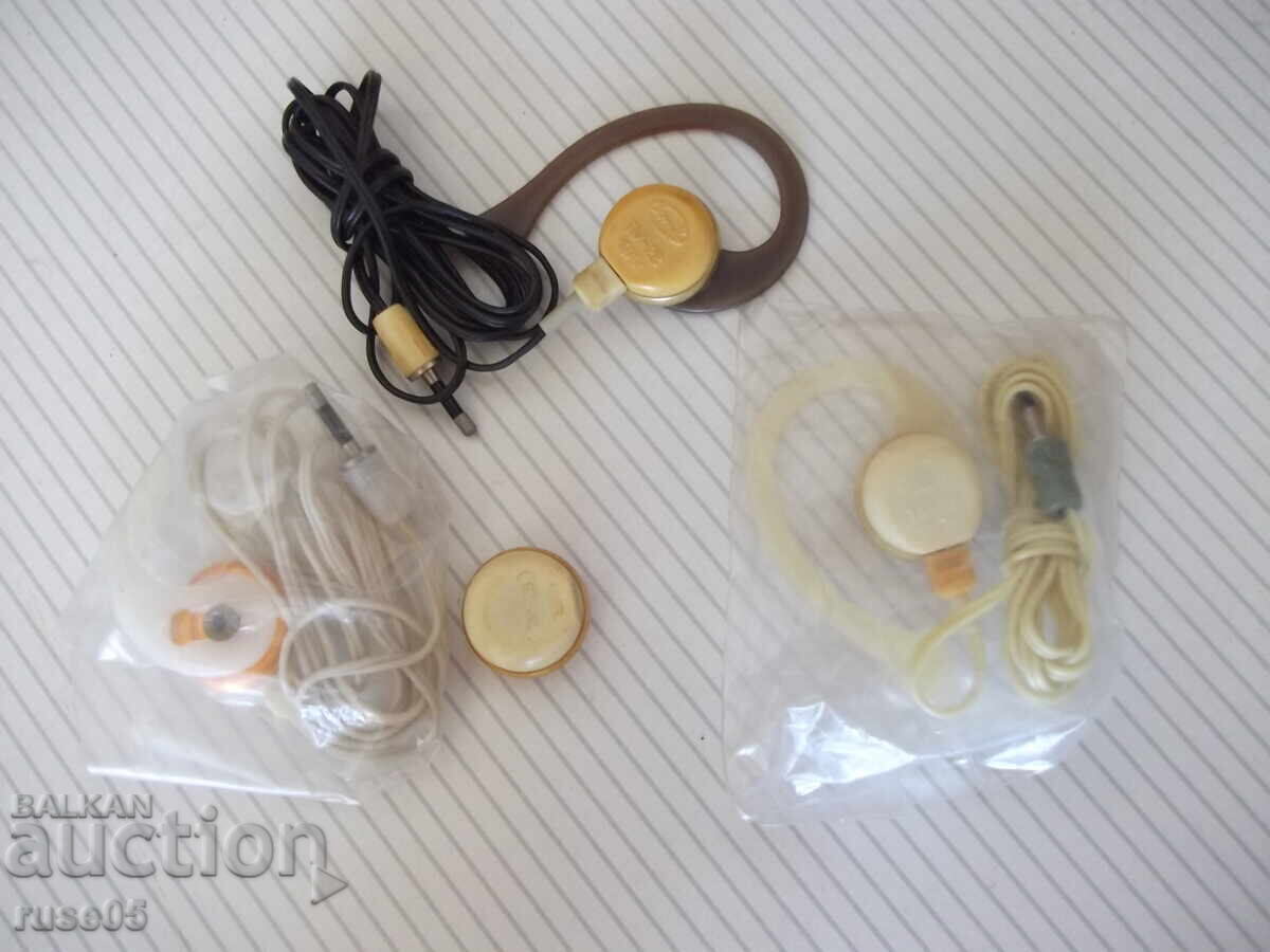 Lot of 3 audio headphones "TM-2V" from the USSR Lot of 3 audio headphones "TM-2V" from the USSR