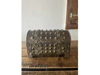 Old Copper Jewelry Box