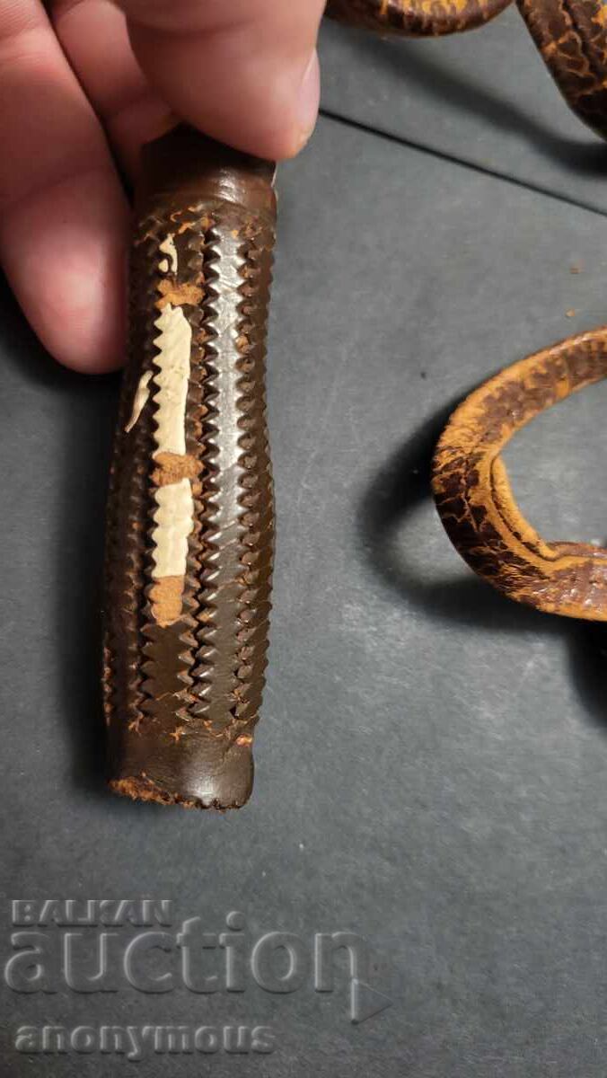 Αυθεντικό Ρωσικό Δερμάτινο Λουρί για Καζάκικη Σάσκα (Shashka) - 5