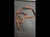 Original Russian leather lanyard for a Cossack shashka