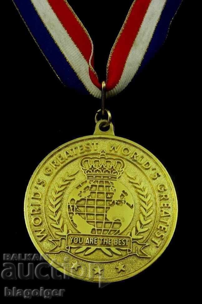 Παράδοση Μετάλλιο βραβείου - Ο καλύτερος εραστής στον κόσμο - Top - World's best