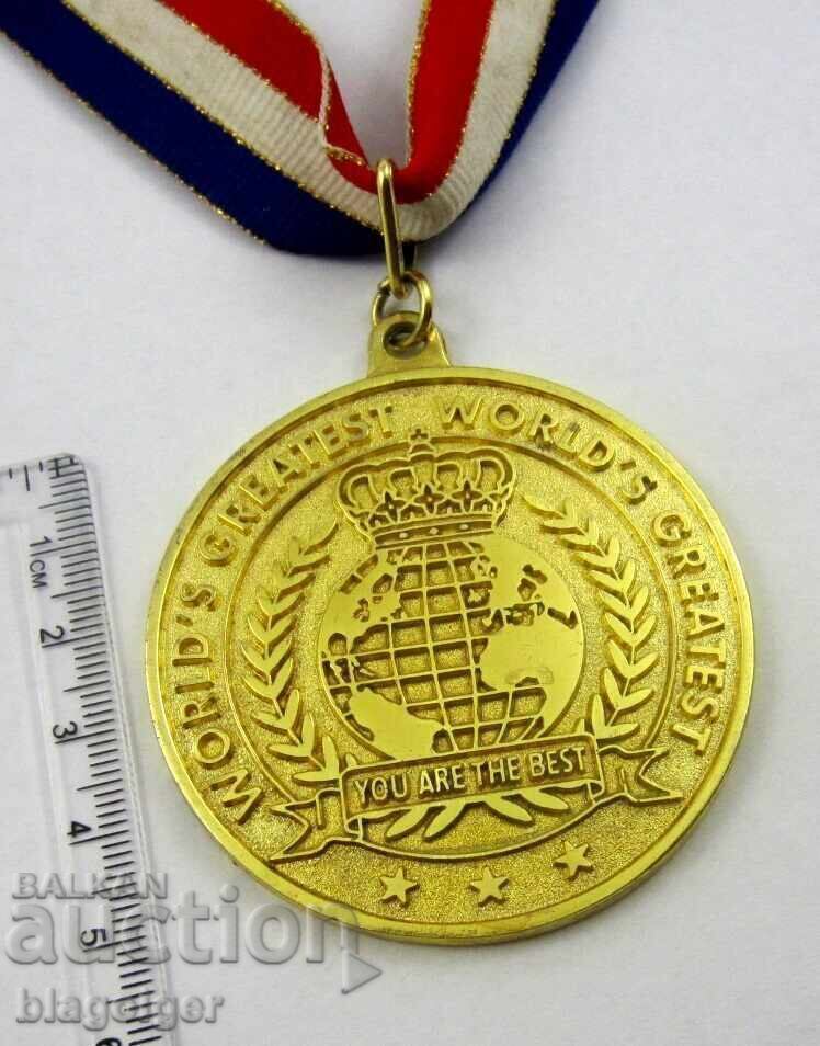 Μετάλλιο βραβείου - Ο καλύτερος εραστής στον κόσμο - Top - World's best - 5