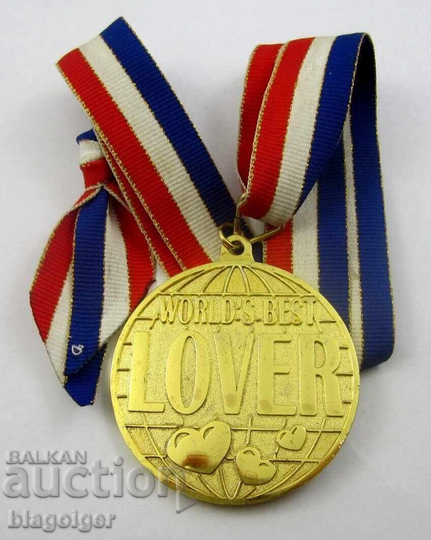 Μετάλλιο βραβείου - Ο καλύτερος εραστής στον κόσμο - Top - World's best - 6
