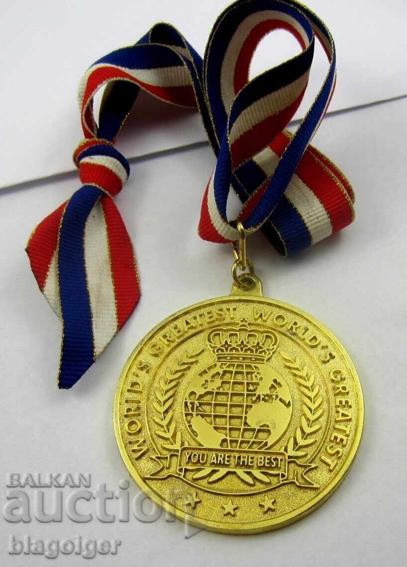 Μετάλλιο βραβείου - Ο καλύτερος εραστής στον κόσμο - Top - World's best - 7