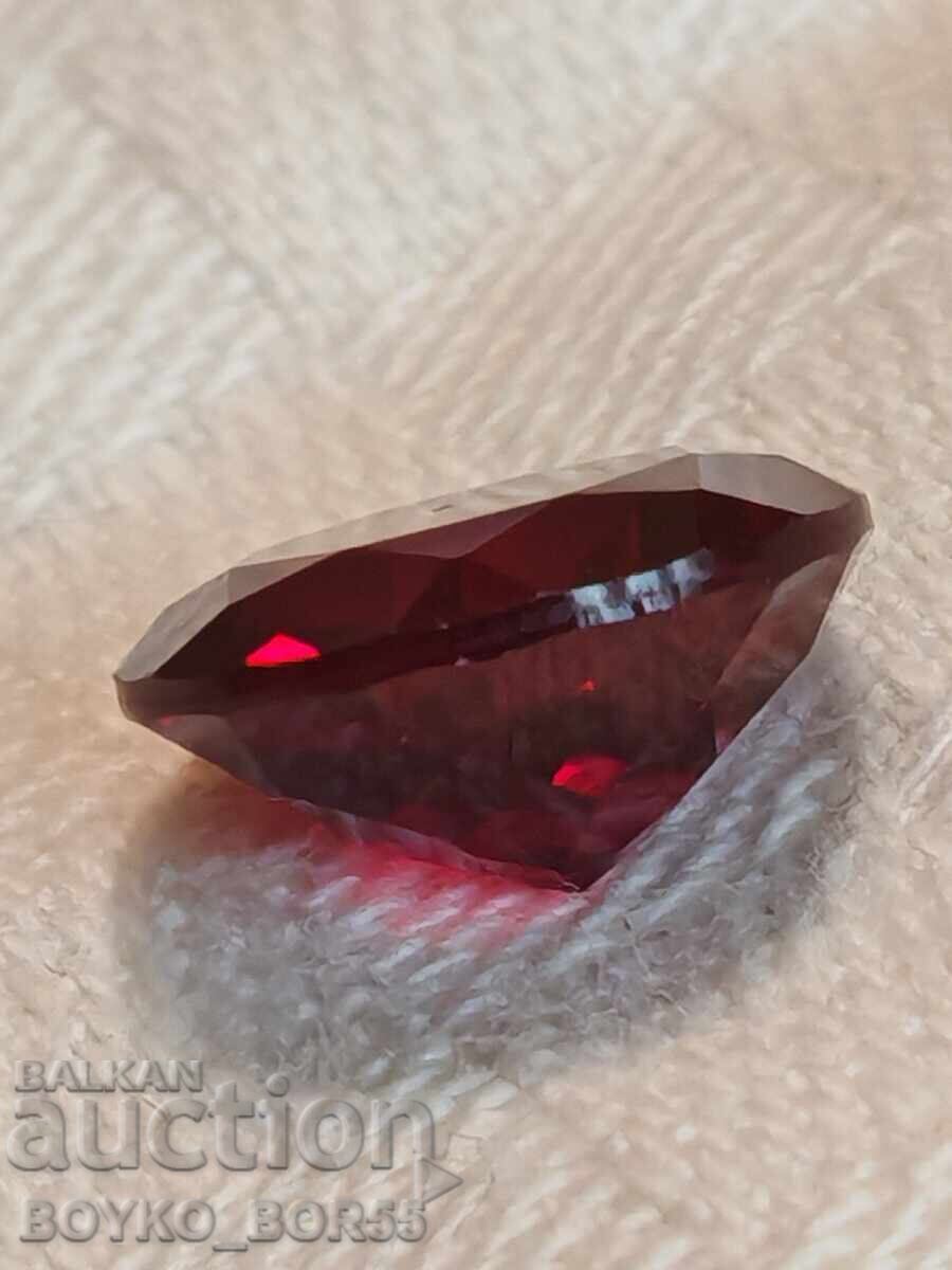 Large Ruby Round Cut 11.85 ct - 5