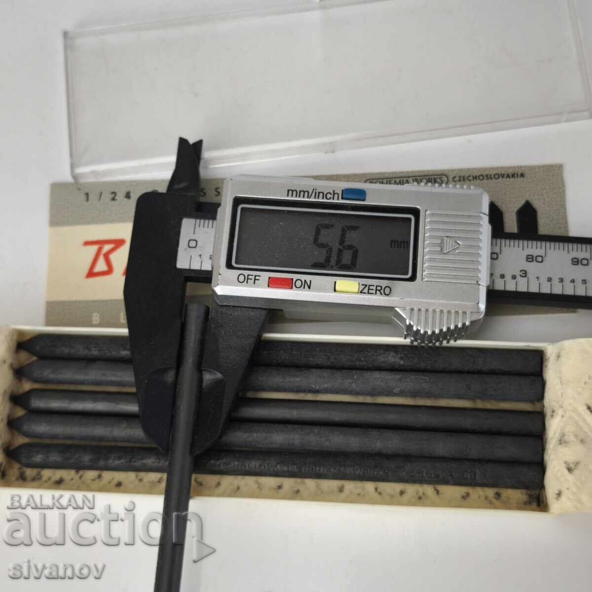 Old Graffiti 5.6mm 6V Blacksun 4865 Bohemia Works #6144 - 5